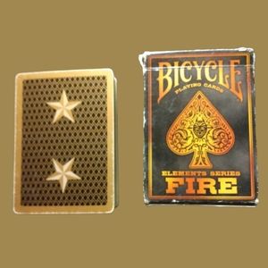 Bicycle Fire Playing Cards